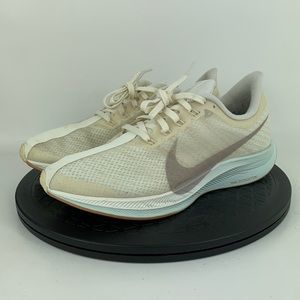 Nike Zoom Pegasus 35 Turbo Ivory Running Shoes AJ4115-101 Women's Size 7.5